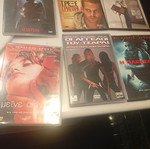 6 DVD movies with subtitles, action, adventure, romance