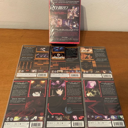 The Third DVD collector's set with 3 Pincil Boards and 6 Artbooks like new