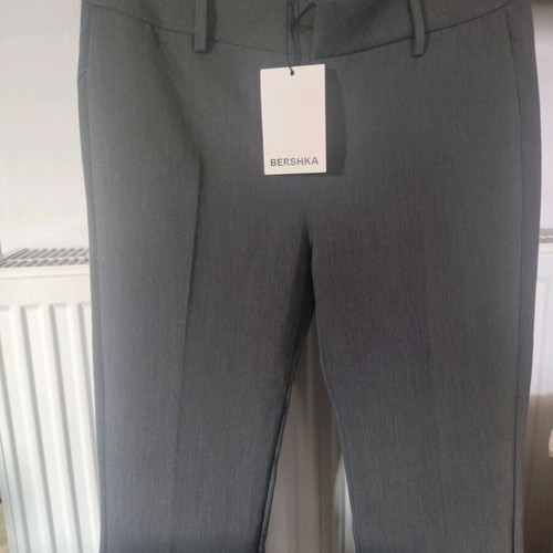 Bershka gray pants new with tags