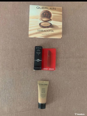 Нова комплект грим с Guerlain Terracotta, Lancôme фон дьо тен и Giorgio Armani червило