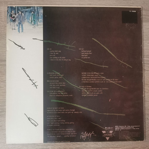 Violent Femmes Hallowed Ground Vinyl LP used, first Greek pressing 1984