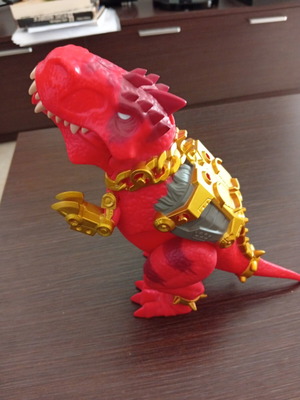 Dinosaur Moose figure used, 21cm height, movable mouth