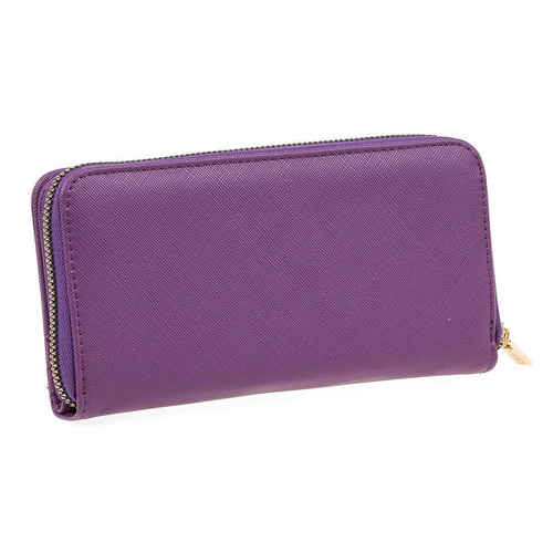 Verde women's wallet purple new, leatherette