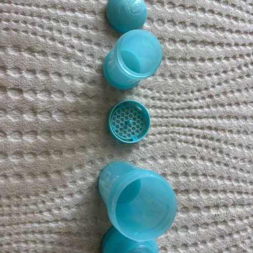 Twistshake baby bottle new with mixer and food transport case