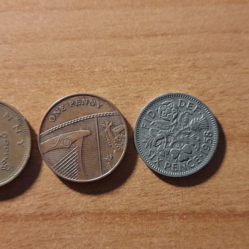 Great Britain coin collection used