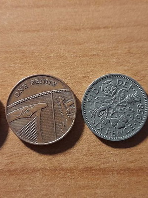 Συλλογή νομισμάτων Μεγάλης Βρετανίας μεταχειρισμένη