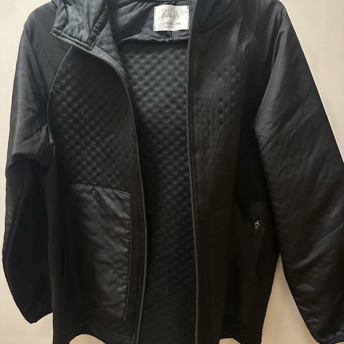 Zara black boys' jacket 10-12 years like new