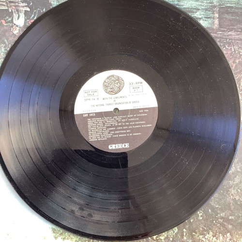 Greece EOT music record used, laiko, without case