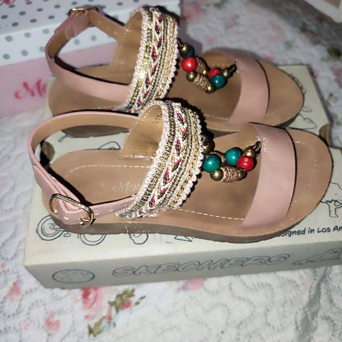 Modern kids sandals size 29 like new, beige brown