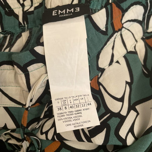 EMME women's summer pants, multicolor, size M