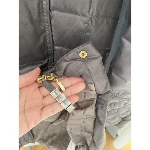 Trussardi Jeans quilted women's winter jacket
