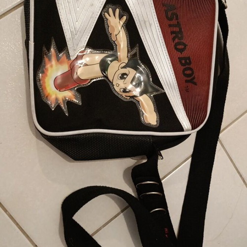 Astro Boy shoulder bag vintage anime like new, black