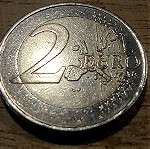  Συλλεκτικό Νόμισμα 2 ευρώ 2002 με "S" στο αστέρι