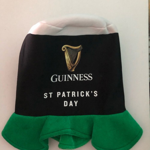Guinness hat for St Patrick's Day like new