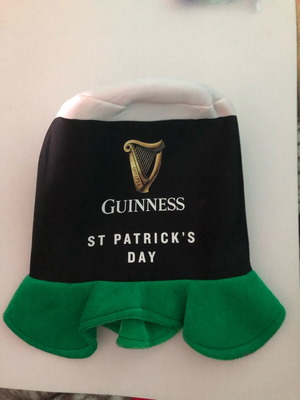 Guinness hat for St Patrick's Day like new