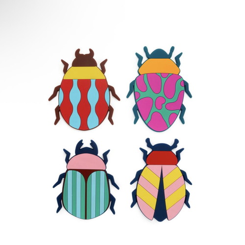 The Beetles coaster set new, 4 pieces