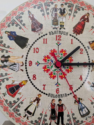 Wall clock like new from Bulgaria