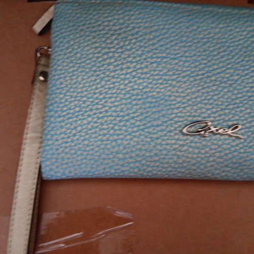 Axel small handbag wallet used, blue