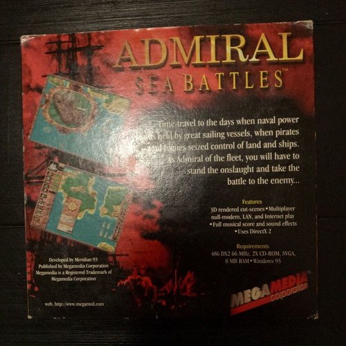 Admiral Sea Battles PC used game