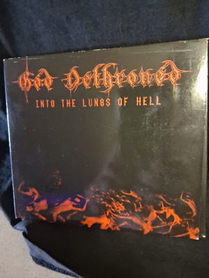 God Dethroned Into The Lungs Of Hell double CD, metal