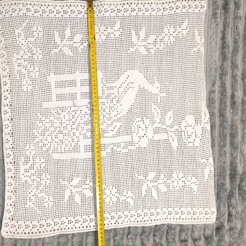 Crochet knit handmade new for curtain