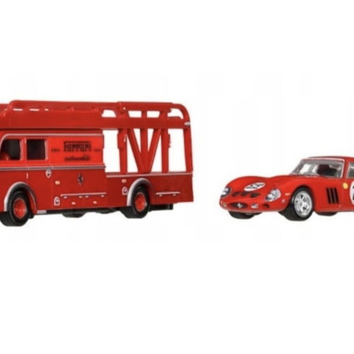 Hot Wheels Ferrari Tram Transport toy set