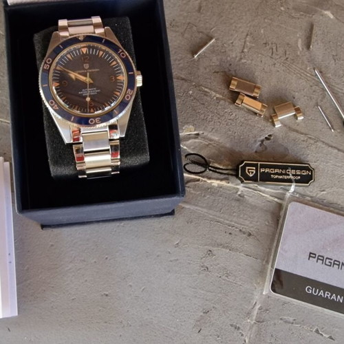 Pagani Design PD YS005 41mm Men's Automatic Mechanical Watch like new, 200m waterproof