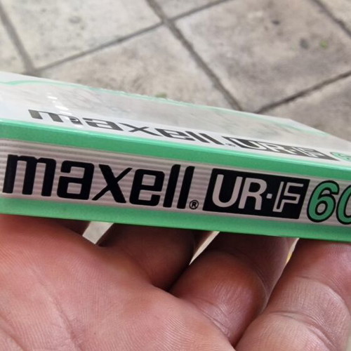 Maxell UR-F 60 Type I Blank Cassette Tape New Sealed
