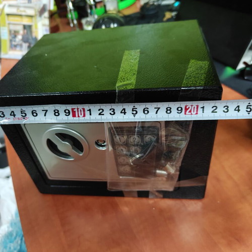 Mini Safe with Key and Digital Lock New
