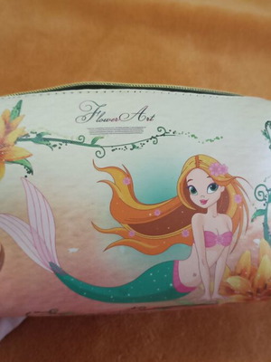 Toiletry bag with mermaid new