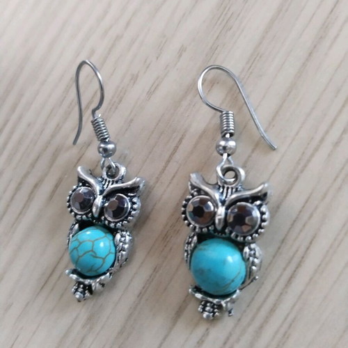 Owl earrings set new unique design