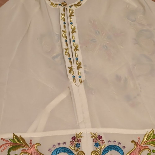 Complete Set of Hieratic Vestments Handmade with Gold Details like New