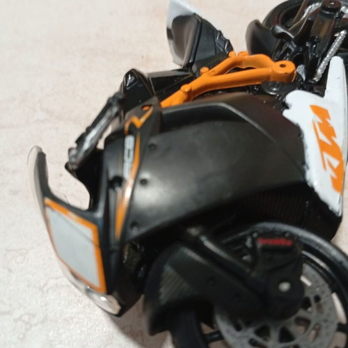 Large displacement motorcycle miniature toy used