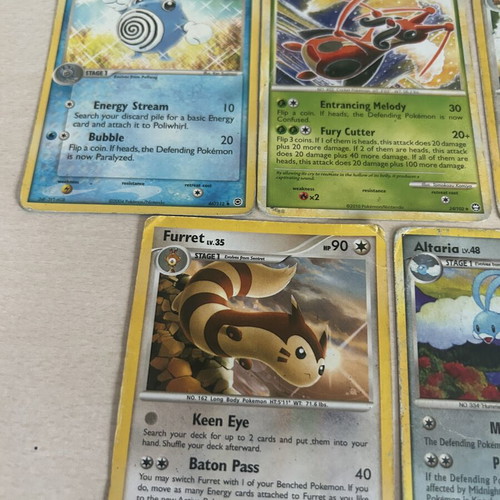 Pokémon collectible cards used