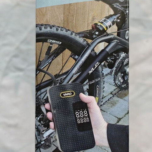 Ασύρματη αντλία αέρα VARO 8V, 150 PSI, φακός, εξαρτήματα νέα