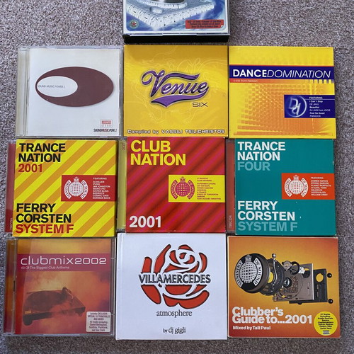 House music CD collection pack of 15 like new