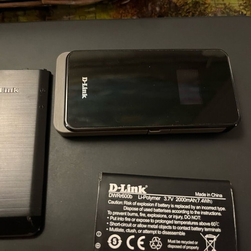 D-Link DWR-730 3G Mobile Wi-Fi Router used, portable internet with SIM