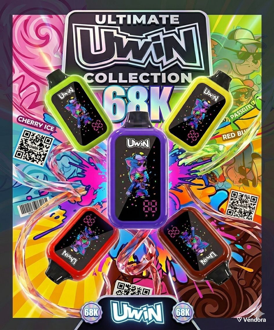 Uwin Digital 68K Puffs Disposable Vapes… - € 14,99