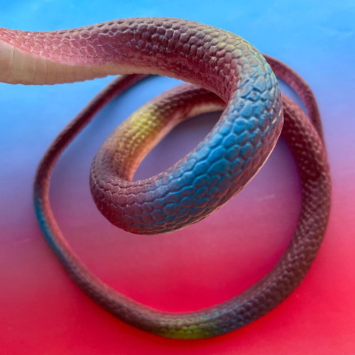 Rubber prank snake toy new