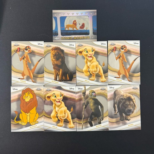 Topps Chrome Disney The Lion King card collection new