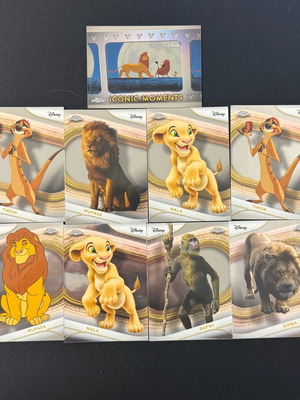 Topps Chrome Disney The Lion King συλλογή καρτών καινούργια