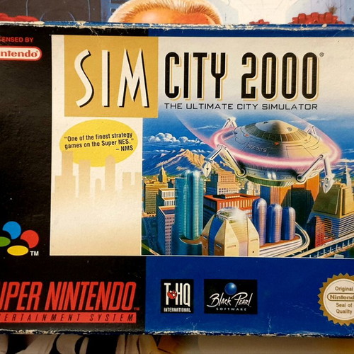 Sim City 2000 used for Super Nintendo