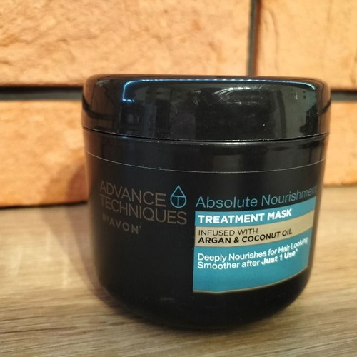Avon Absolute Nourishment Hair Treatment Mask with Argan & Coconut Oil new