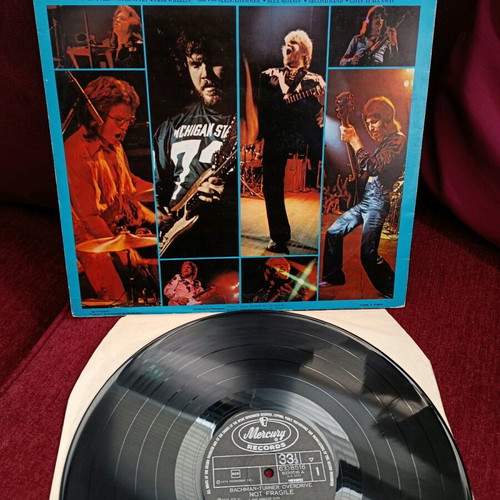 Bachman Turner Overdrive Not Fragile vinyl used, rock