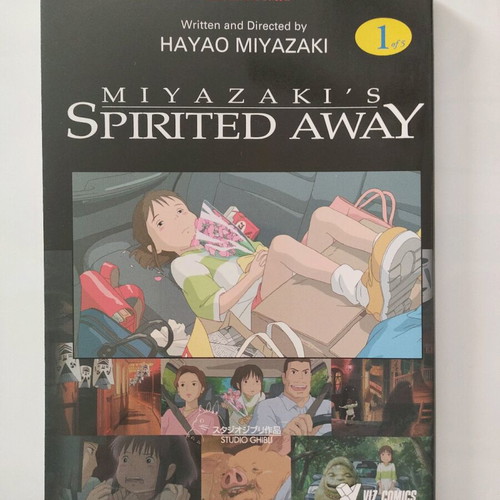 Spirited Away Vol.1 like new graphic novel Miyazaki 2002