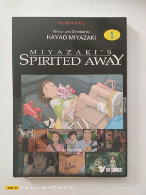 Spirited Away Vol.1 like new graphic novel Miyazaki 2002