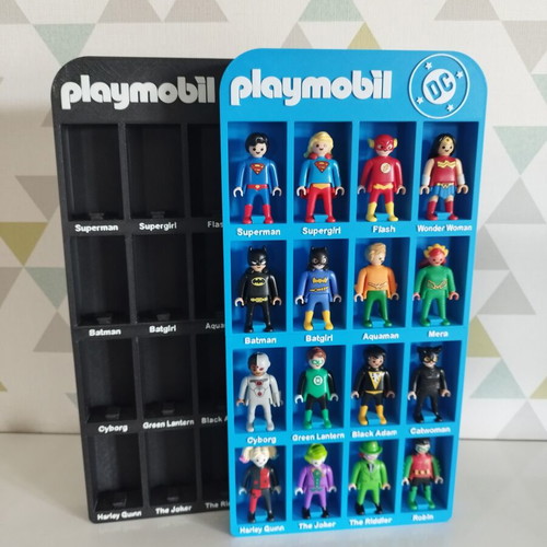 Playmobil DC Kinder Shelf with Names made to order