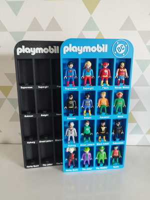 Playmobil DC Kinder Shelf with Names made to order