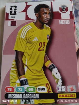 Panini Adrenalyn XL FIFA World Cup 2026 sticker No385