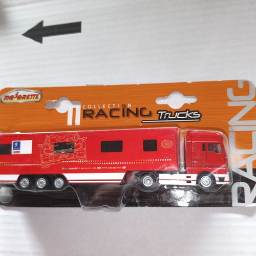 Majorette Man TGX Peugeot 206 WRC Team Truck 1:87 Scale New